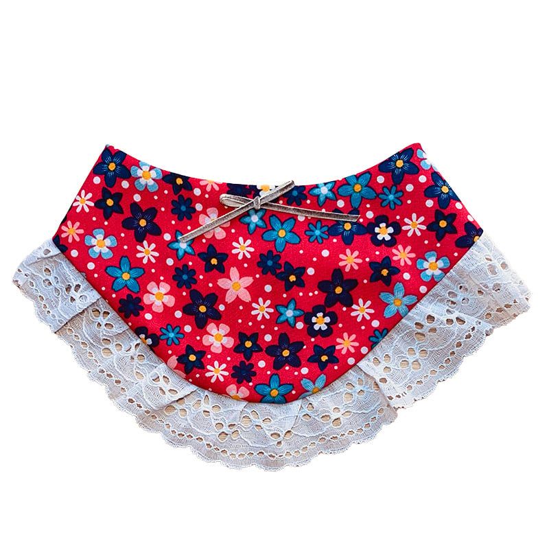 GENERICO - Bandana Disfraz de Huasa para Perritas Primavera XL