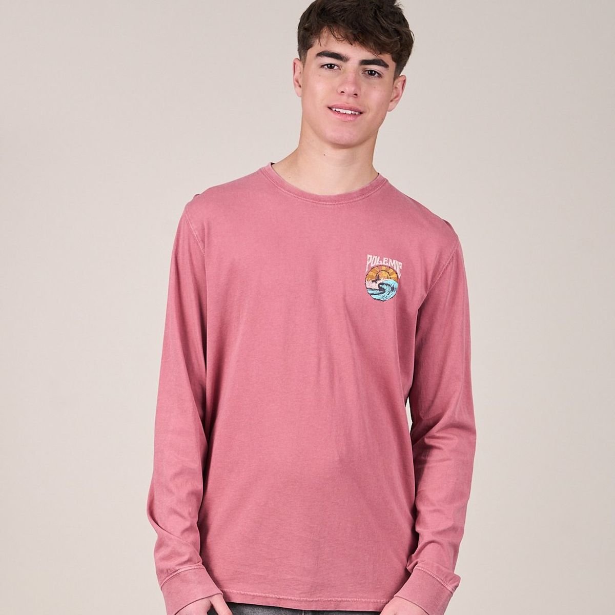 POLEMIC - Polera procesada manga Larga VV631 - Polemic