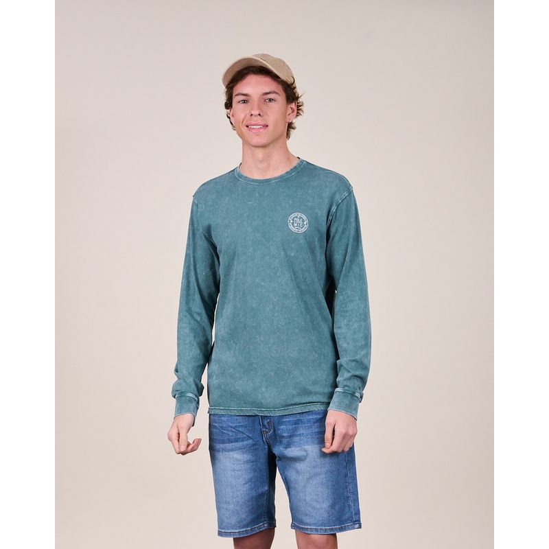POLEMIC - Polera procesada manga Larga VV631 - Polemic