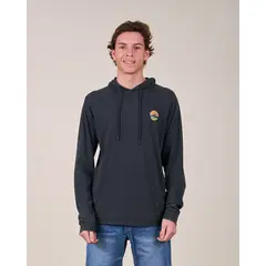 POLEMIC - Polera procesada manga Larga y gorro VV6312 -