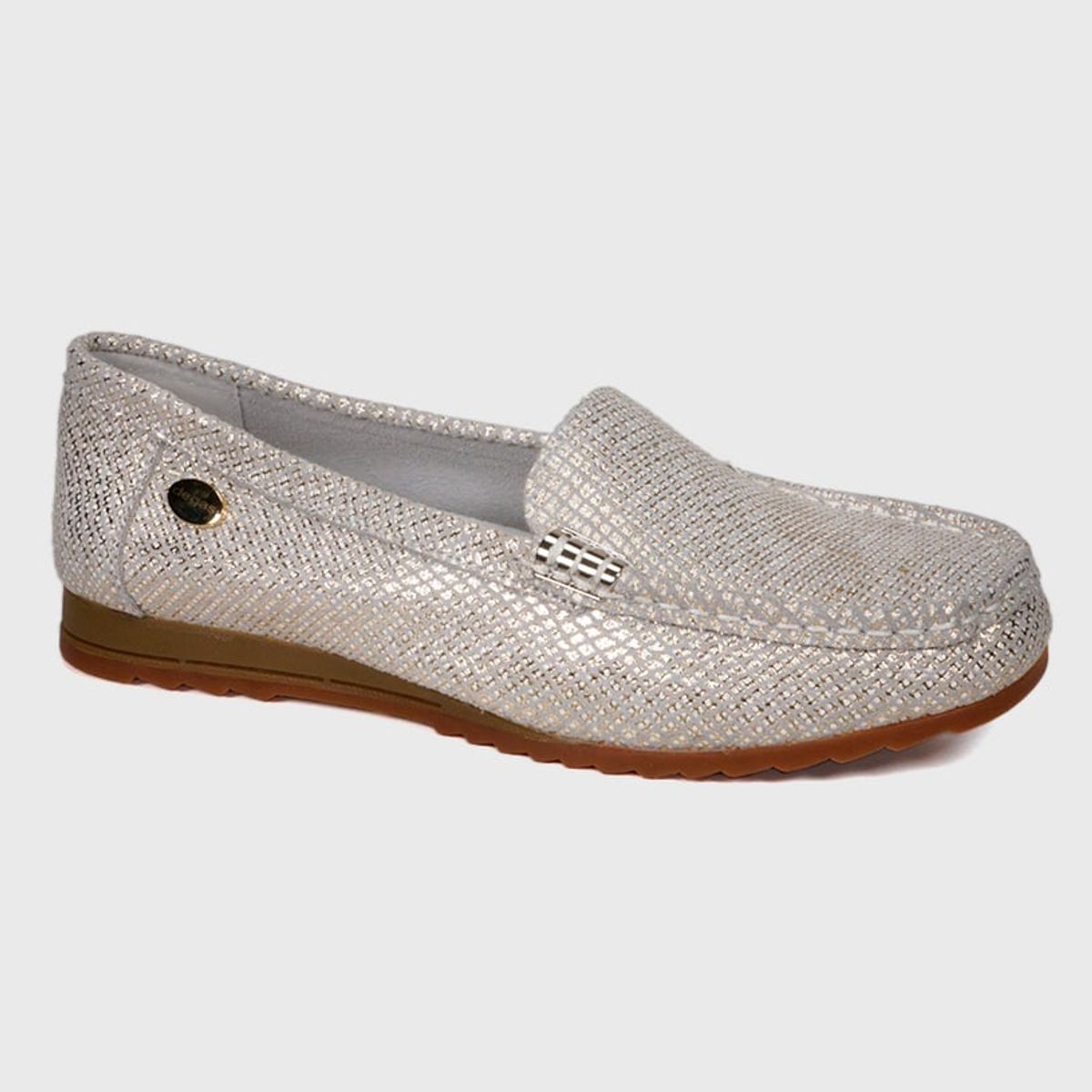 DEGAS - Mocasín Cuero Ethel Dorado DEGAS