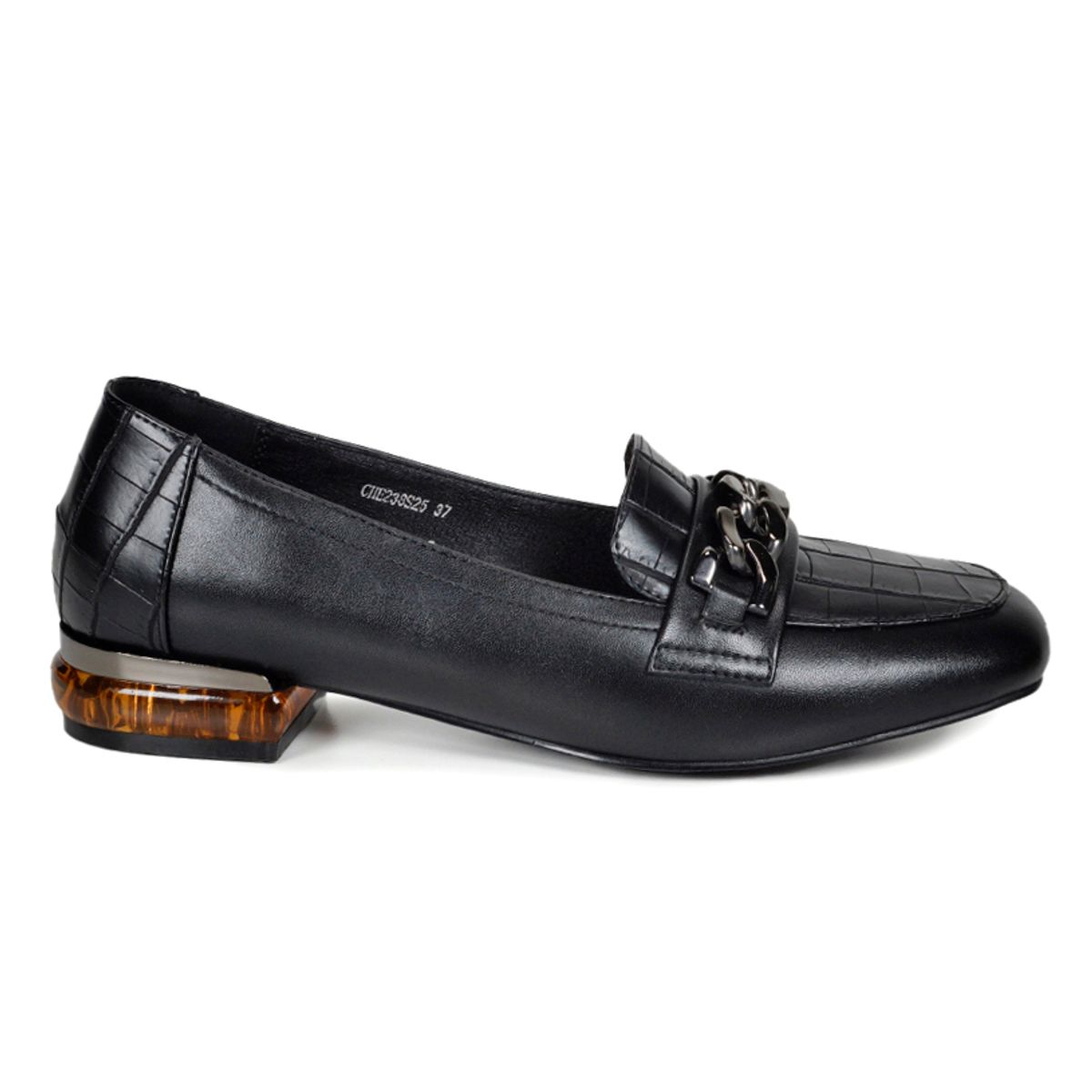 EDA MANZINI - Mocasín Mara Negro EDA MANZINI