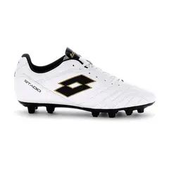 LOTTO - Zapato de Futbol Hombre - Stadio FG 705 Blanco Negro - Blanco - 42,5
