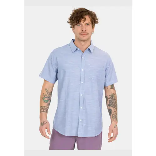 MAUI AND SONS - Camisa MC Fantasy Sty Celeste Hombre