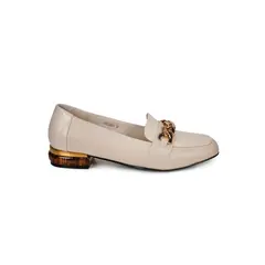EDA MANZINI - Mocasín Mara Beige