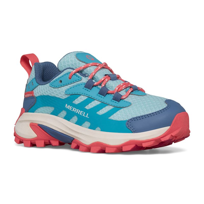 MERRELL - Zapatilla impermeable Niño Moab Speed2 WP Coral MERRELL