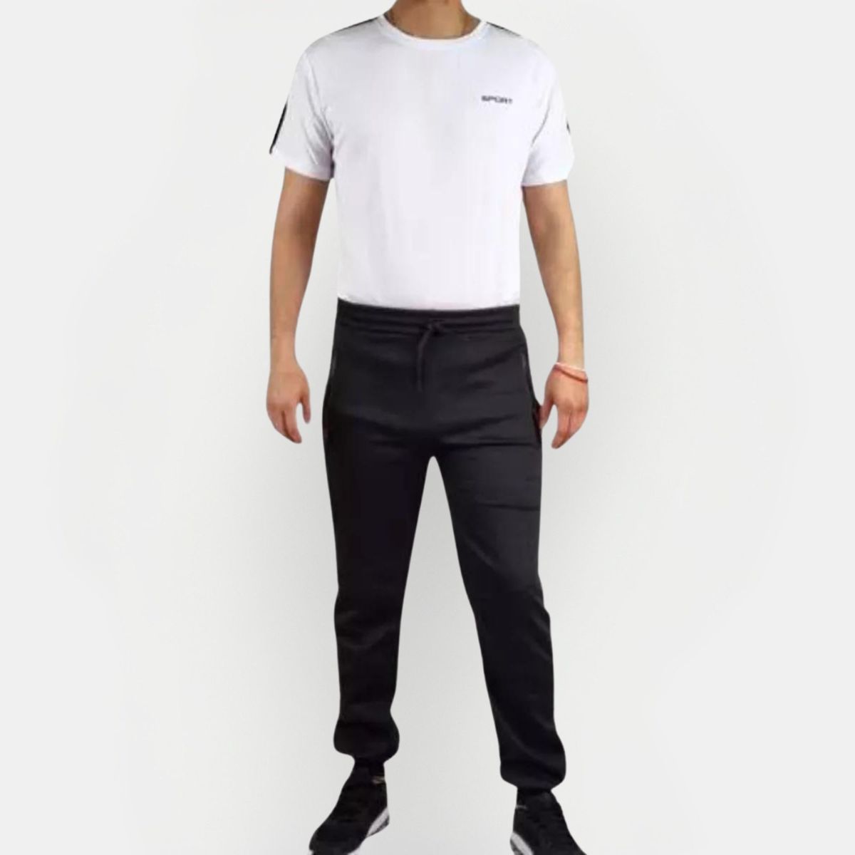 LIKE SHOP - Pantalón Buzo Hombre Algodón Jogger Verano 901