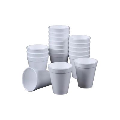 Imagen 2 del producto 1000 Vasos Desechables Plumavit 8 Onzas 240 Ml