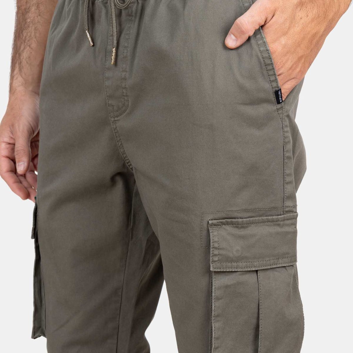 RIP CURL - Pantalon Jogger Relaxed Fit Gris Hombre Rip Curl
