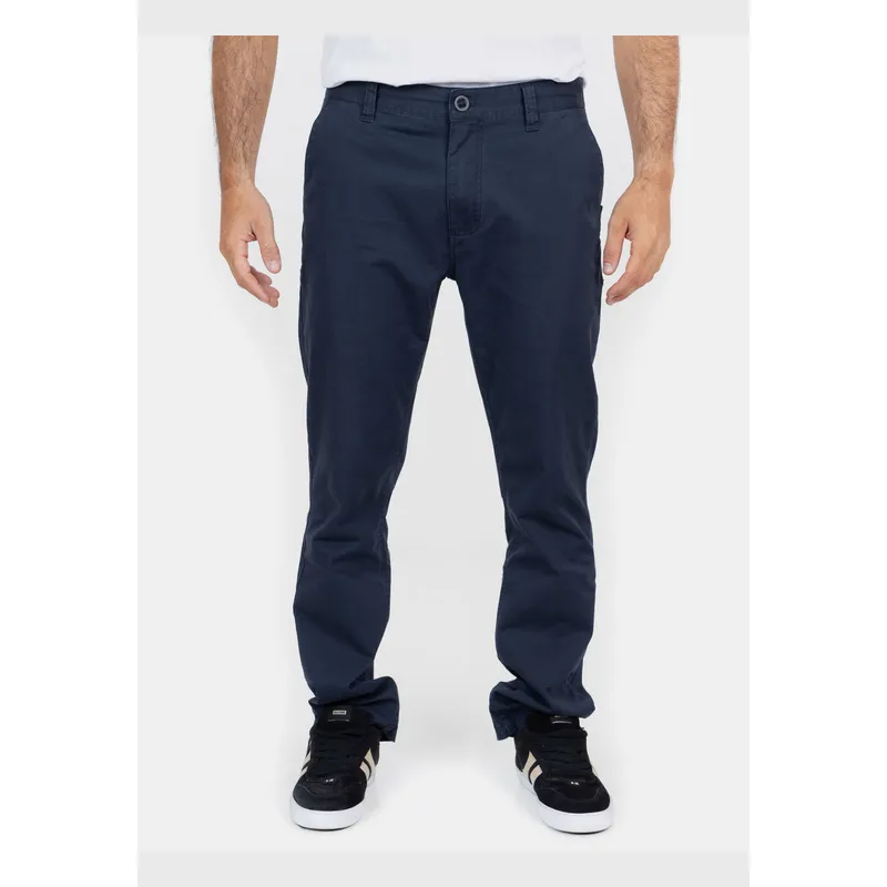 RIP CURL - Pantalon Clasico Easy Street Azul Hombre Rip Curl