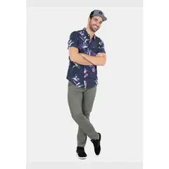 RIP CURL - Camisa M/C Fader Bloom Ss Multicolor Hombre