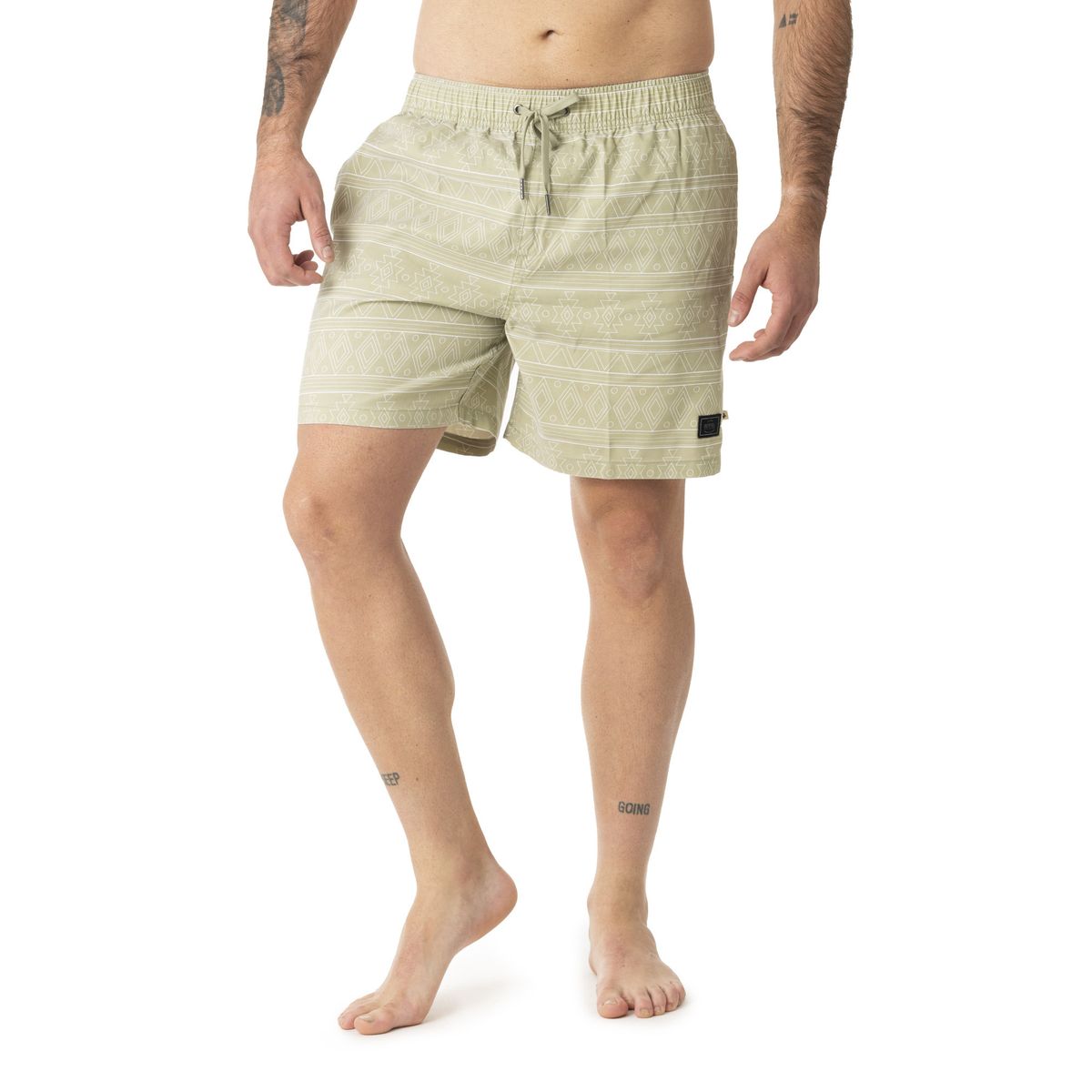 KIVUL - Traje De Baño Mullo Reciclado Hombre Beige