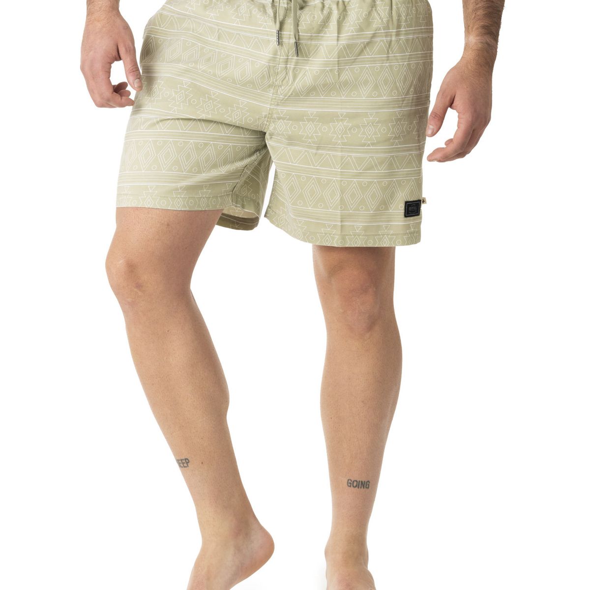 KIVUL - Traje De Baño Mullo Reciclado Hombre Beige