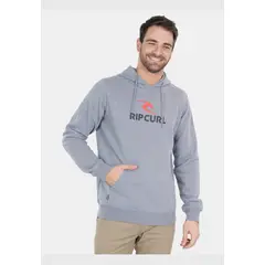 RIP CURL - Poleron Canguro Beeley Gris Hombre