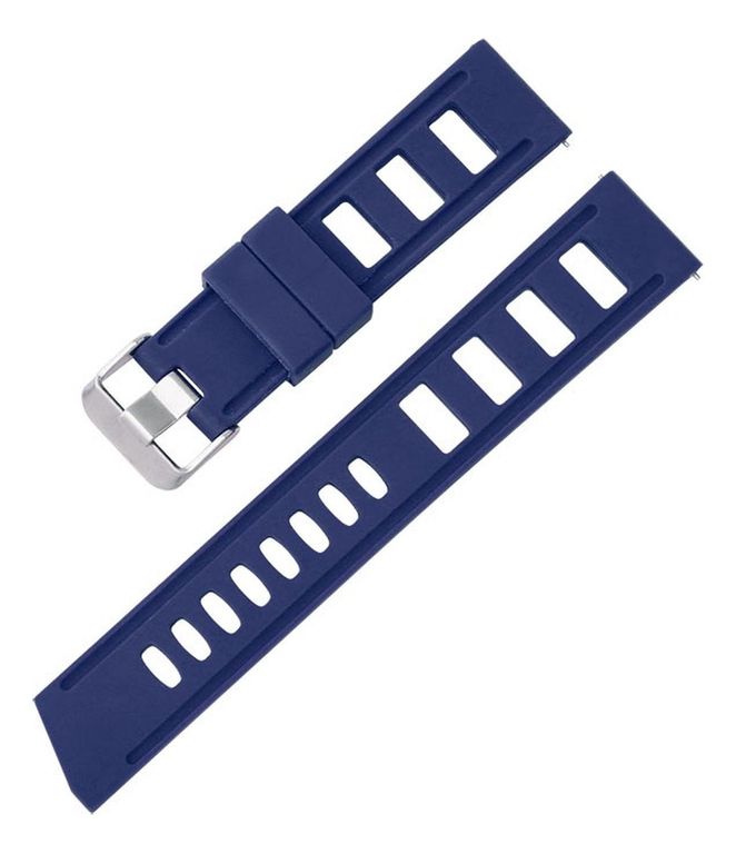 Correa Reloj Caucho Fkgj Variedad Colores 20mm 22mm Azul 20