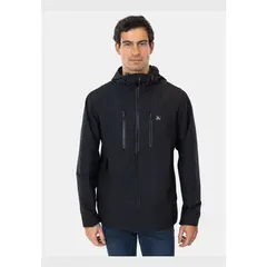 RIP CURL - Casaca Cortaviento Rc Windbreaker Nature Negro Hombre