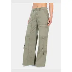 RIP CURL - Pantalon Fashion Safari Cargo Pant Verde Mujer