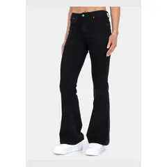 RIP CURL - Pantalon Fashion Marina Flare Pant Negro Mujer