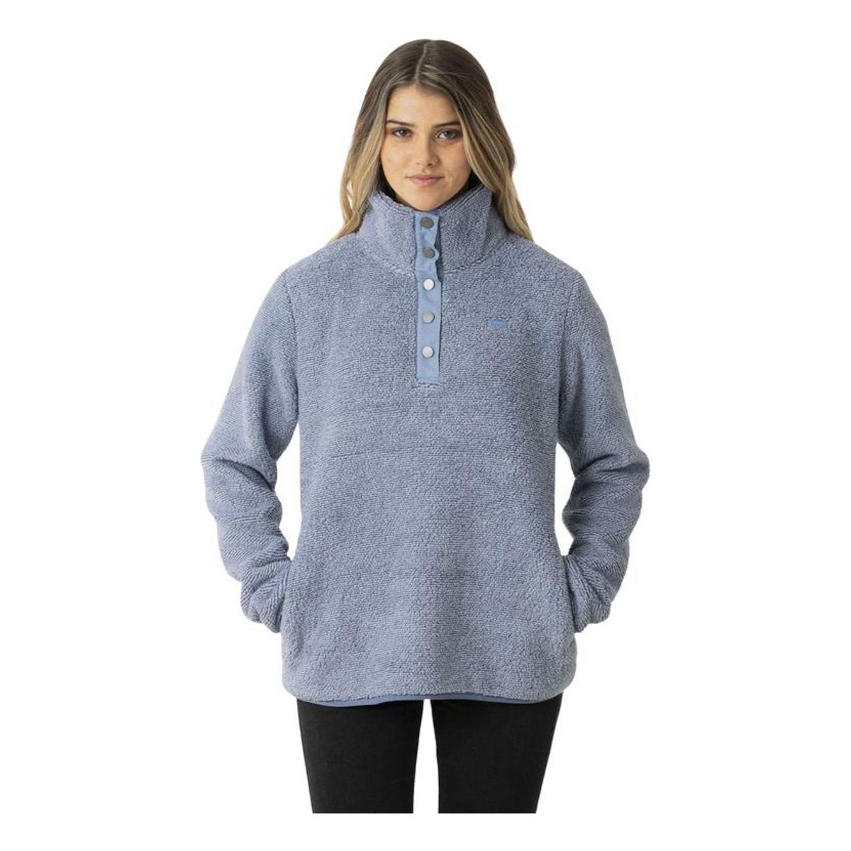 KIVUL - Polar Daza Reciclado Mujer Azul