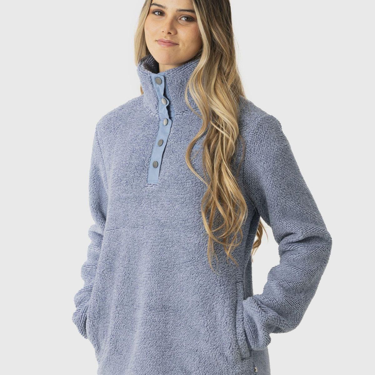 KIVUL - Polar Daza Reciclado Mujer Azul