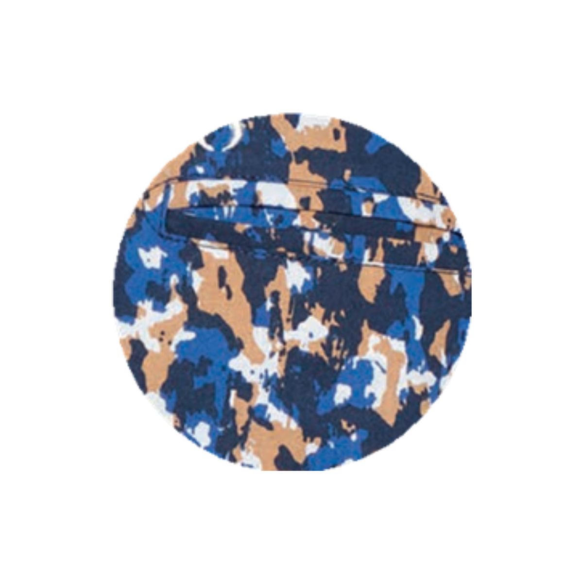POTROS - Camisa Estampada Azul POTROS