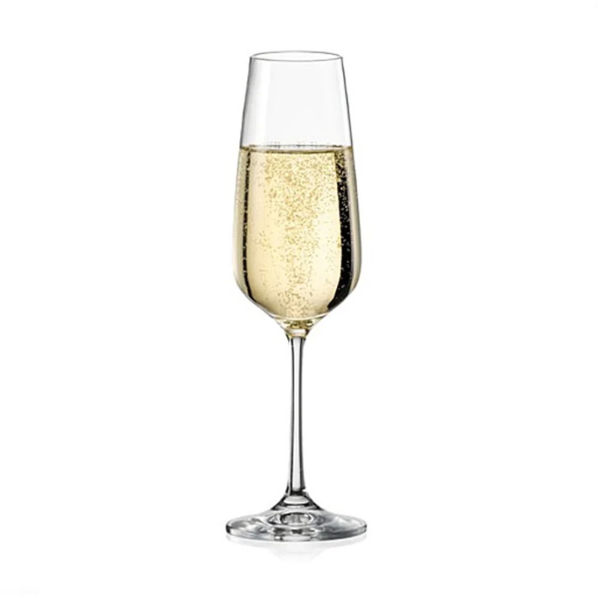 BOHEMIA CRYSTAL - BOHEMIA SET 6 COPAS CHAMPAGNE GISELLE 190 ML