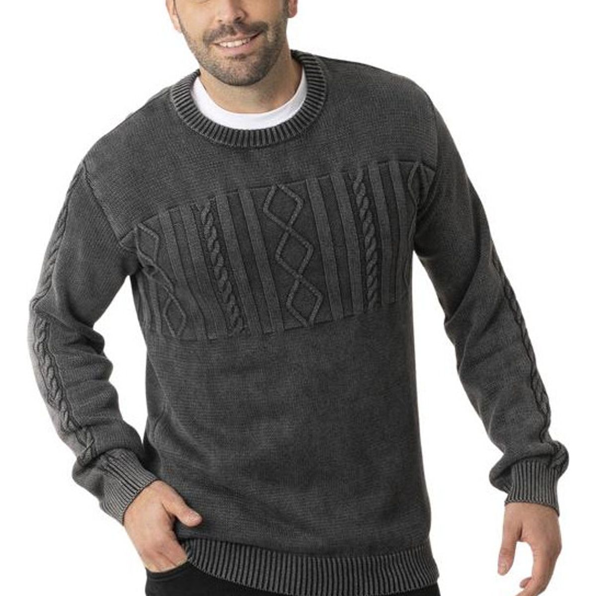 KIVUL - Chaleco Meleni Hombre Gris