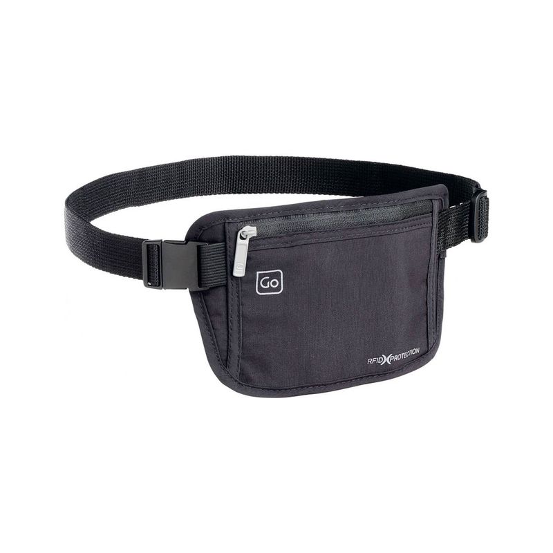 GO TRAVEL - Porta Dinero Con Bloqueo Rfid