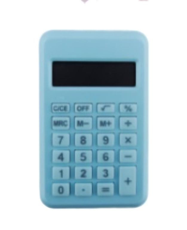 SET X 2 CALCULADORA MINI EN BOLSA 8 DIGITOS