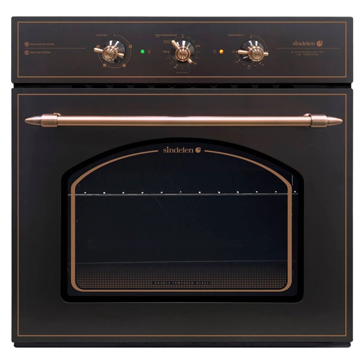 SINDELEN - Horno Empotrable Sindelen HE-7220RNG Retro