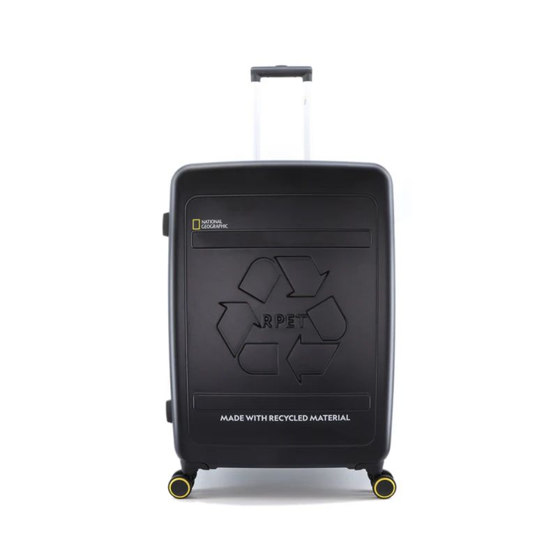 NATIONAL GEOGRAPHIC - Maleta (M) Rpet 71 Lts National Geographic Negro Balance