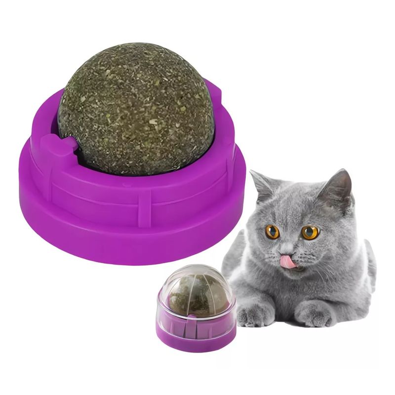 GENERICO - Bola Catnip Snack Para Gatos Bola Adhesiva Catnip Gato