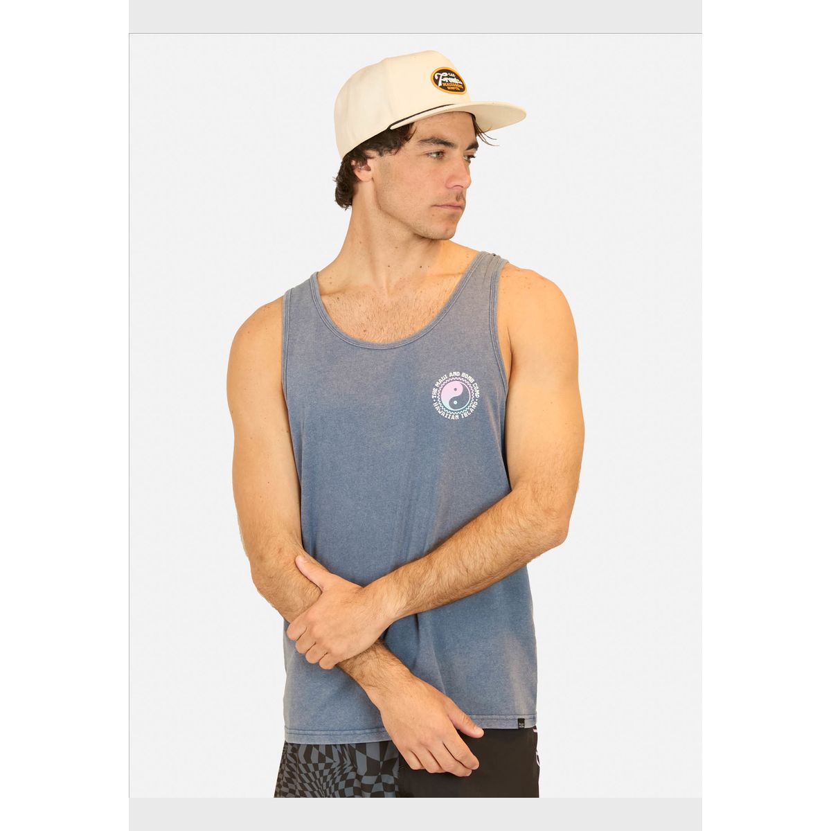 MAUI AND SONS - Polera SM Hawaiian Island Azul Hombre Maui And Sons