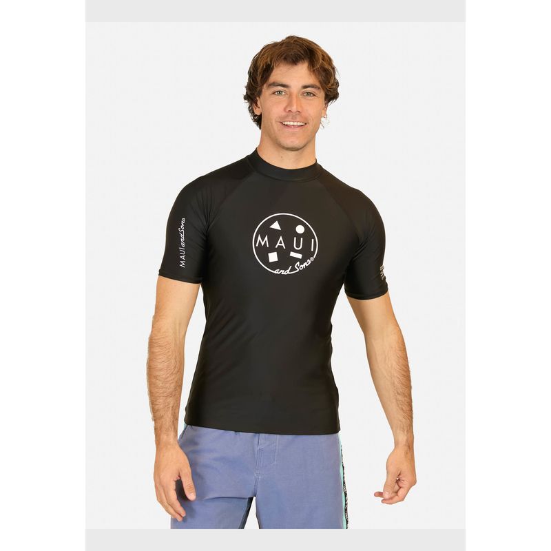 MAUI AND SONS - Polera UVP Alleypop Negro Hombre Maui And Sons