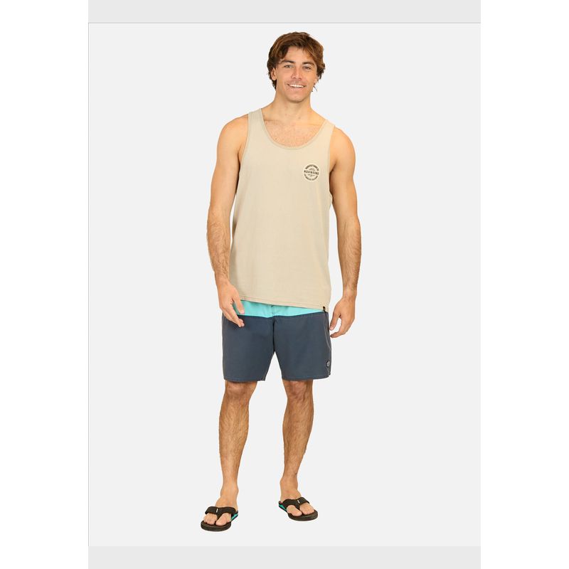 MAUI AND SONS - Polera SM Los Angeles Khaki Hombre Maui And Sons