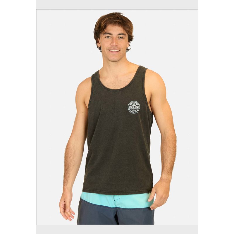 MAUI AND SONS - Polera SM Los Angeles Negro Hombre Maui And Sons