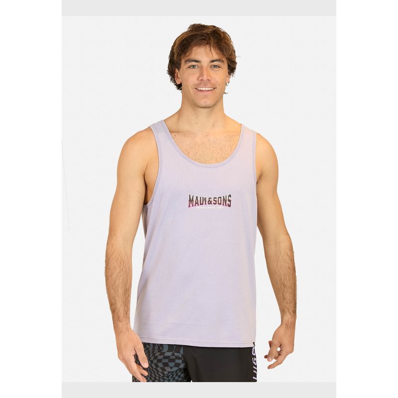 MAUI AND SONS - Polera SM Coastal Morado Hombre Maui And Sons.-
