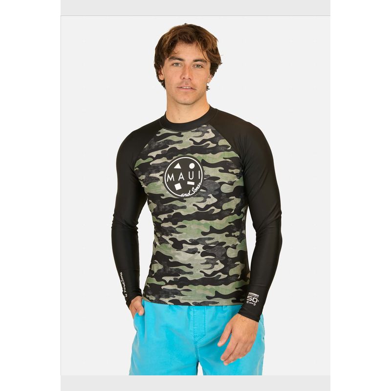 MAUI AND SONS - Polera UVP Graffiti Gardenia Multicolor Hombre Maui And Sons