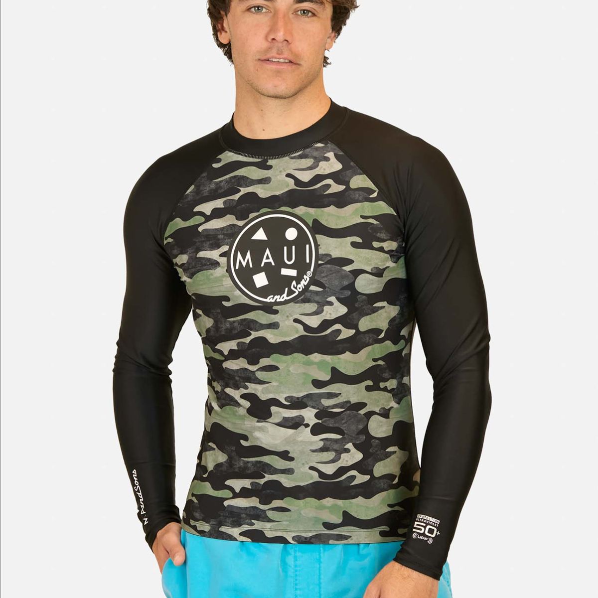 MAUI AND SONS - Polera UVP Graffiti Gardenia Multicolor Hombre Maui And Sons