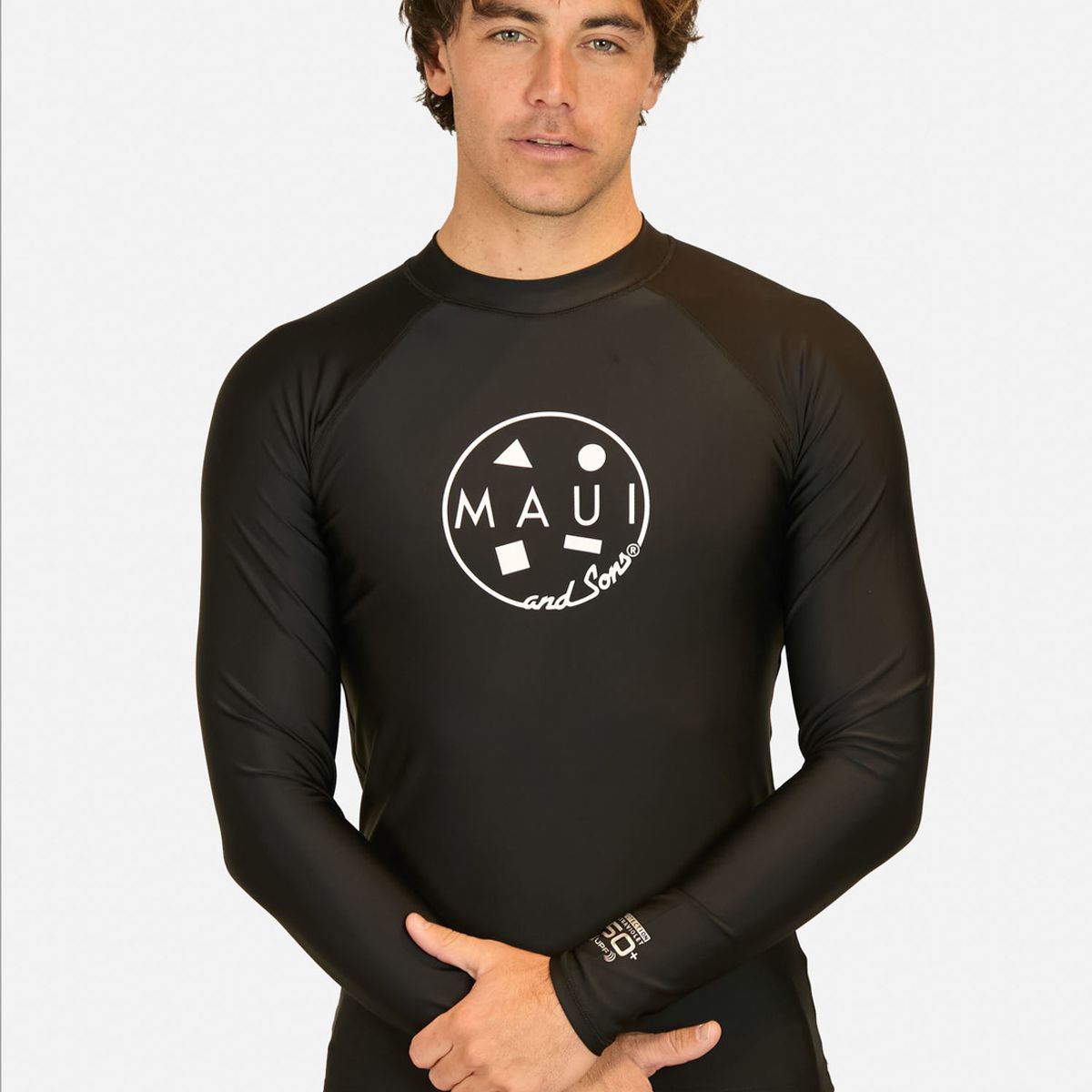 MAUI AND SONS - Polera UVP Metrogrove Negro Hombre Maui And Sons