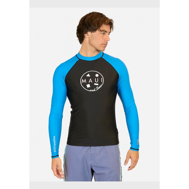 MAUI AND SONS - Polera UVP Metrogrove Azul Hombre Maui And Sons