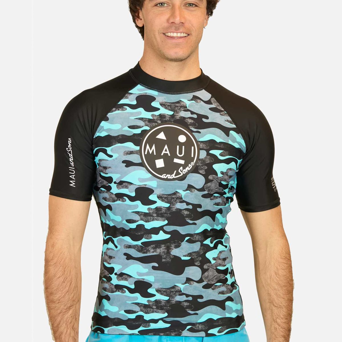 MAUI AND SONS - Polera UVP City Jungle Multicolor Hombre Maui And Sons