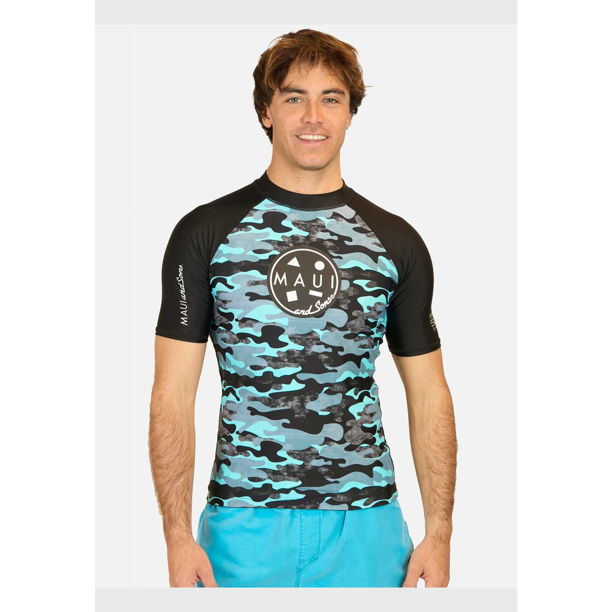MAUI AND SONS - Polera UVP City Jungle Multicolor Hombre Maui And Sons