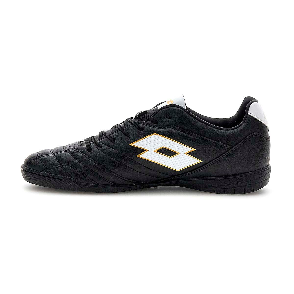 LOTTO - Zapato Fútbol Indoor Hombre Lotto - Stadio ID Negro Blanco - Negro