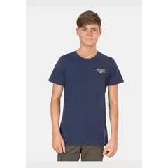 RIP CURL - Polera MC Costa Salvaje Azul Infantil