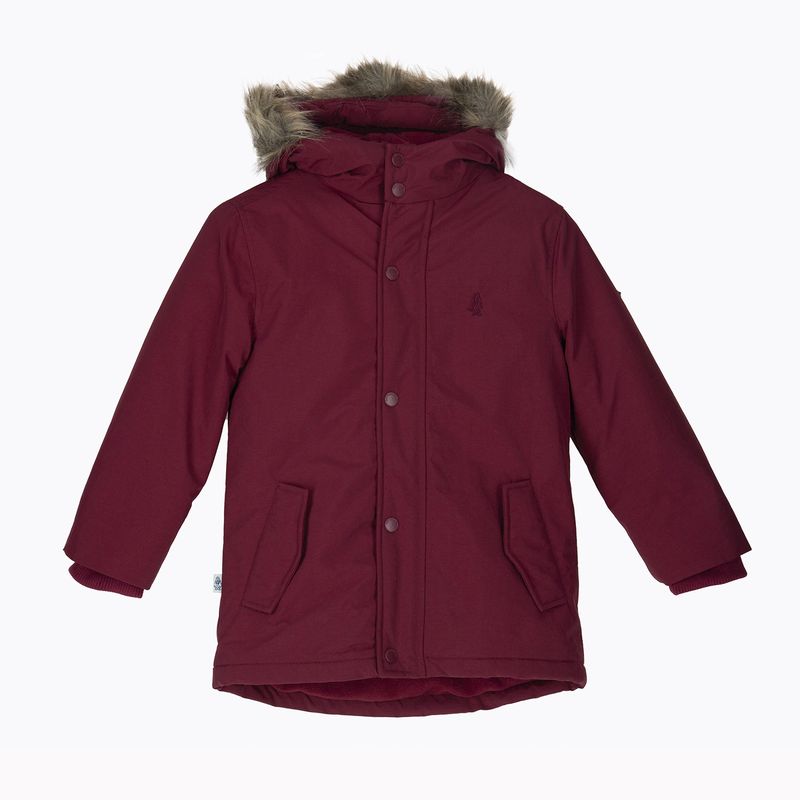 HUSH PUPPIES - Parka Niño Bulldog Burdeo HUSH PUPPIES