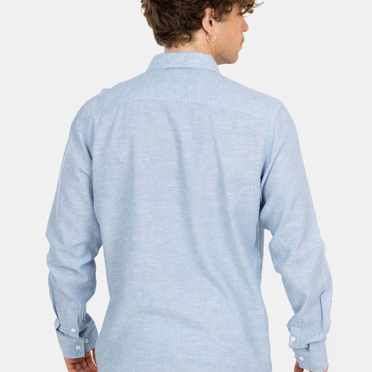 MAUI AND SONS - Camisa ML Aloha Azul Hombre Maui And Sons