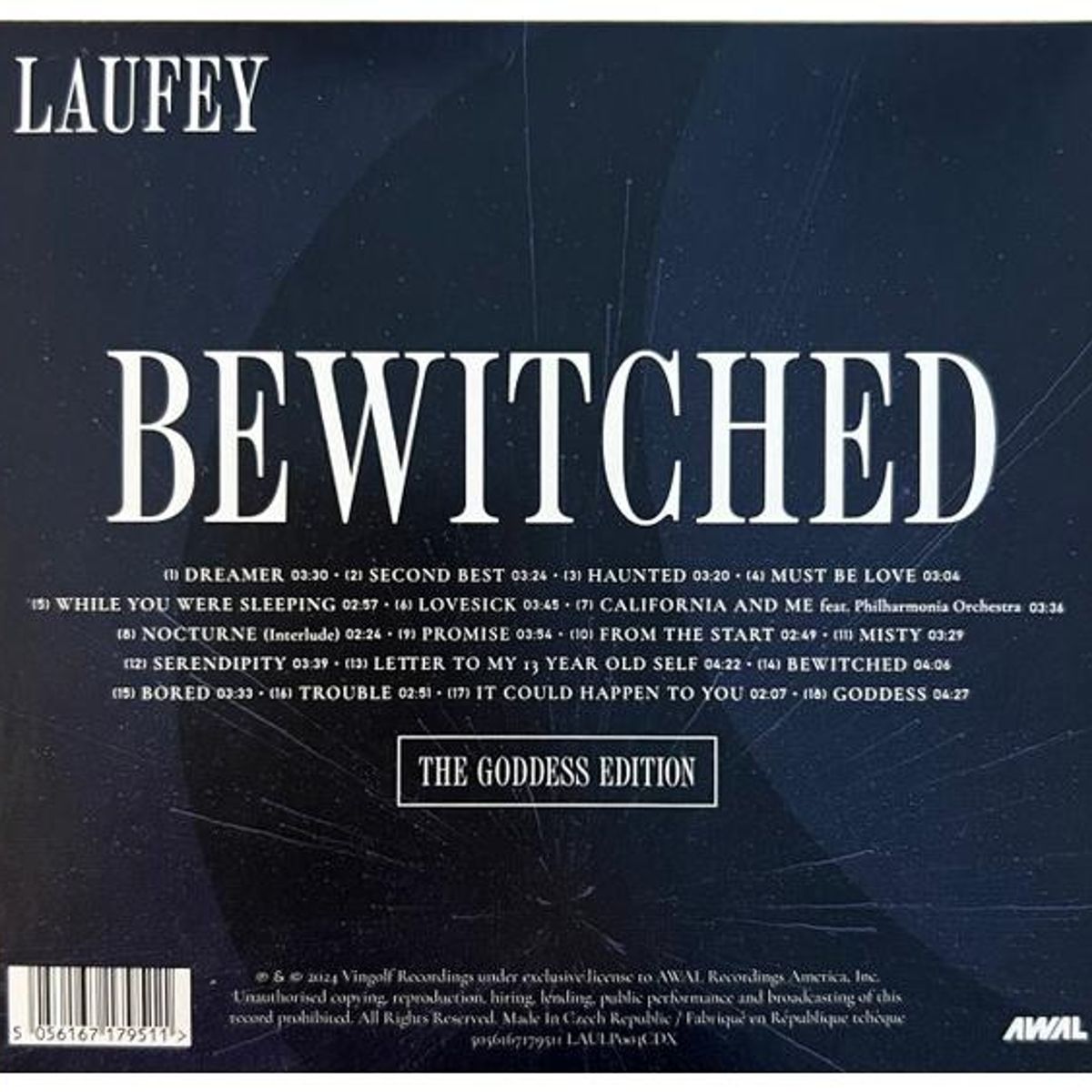 HITWAY MUSIC - LAUFEY - BEWITCHED THE GODDESS EDITION DIGIPACK-CD HITWAY