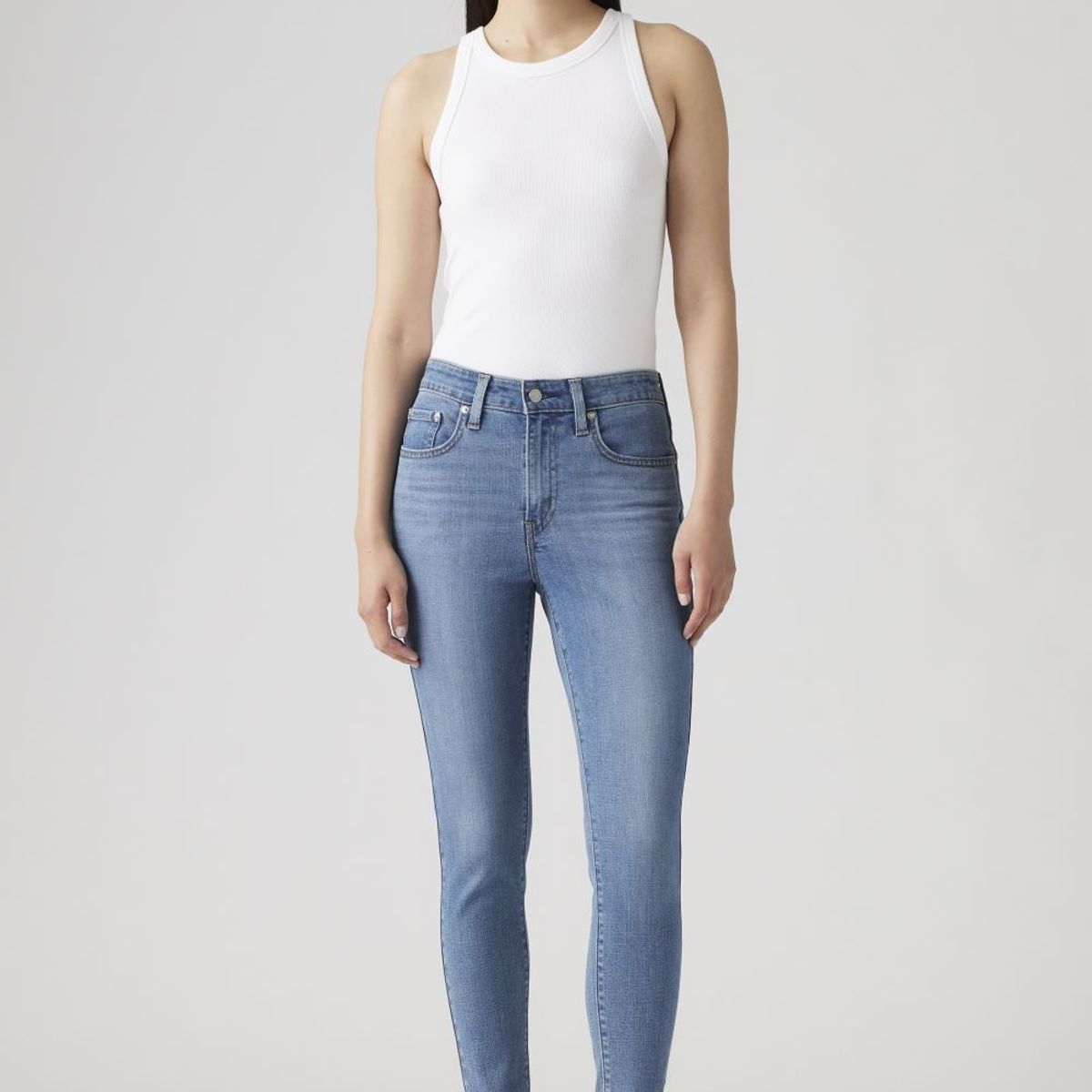 LEVIS - Jeans Mujer 721 High-Rise Skinny Azul Levis