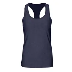 ANDESLAND OUTDOOR APPAREL - Sudadera Musculosa DryFit Azul Oscuro Mujer